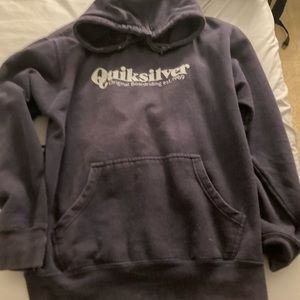 vintage quicksilver hoodie size medium